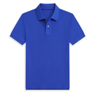 <span class=keywords><strong>Polo</strong></span> in Cotone Lavorato <span class=keywords><strong>a</strong></span> Maglia di Alta Qualità Stile East Coast, Colletto Tennis, Etichetta <span class=keywords><strong>a</strong></span> Costine, Ricamo Oversize, <span class=keywords><strong>Polo</strong></span> da Golf - Product Image 2
