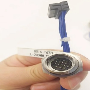 FANUC Robot 8016 T436 Teach Pendant Internal <b>Adapter</b> Cable L 200mm CN TP1 <b>Plug</b> In PVC Material - Product Image 3