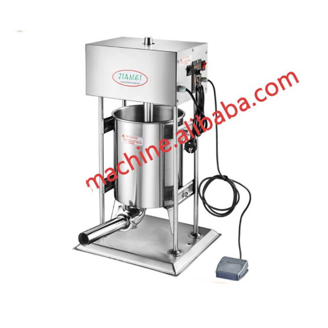 Электрическая Вертикальная колбасная машина из нержавеющей стали, ручная Бытовая колбасная машина, чиповая машина, цена