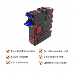 Aceptador de Billetes Insovision ITL NV4000, Agente en China, 420 Billetes Mixtos, USB Directo, Multimoneda, con Kiosco - Product Image 3