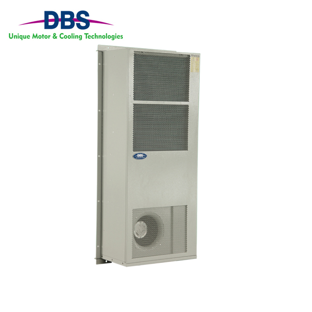 DBS 48VDC 500W Cooling Capacity Hitachi Compressor Cabinet Air Conditioner IP55 Rating Energy Saving 1.5 Year Warranty AC Fan