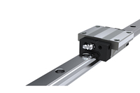 XISKO Bloc de glissière à roulement LinearGuide LMC20 à montage bas, glissière à bride allongée en acier, module CNC linéaire