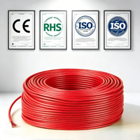 Cable Eléctrico Profesional de Cobre Sólido H07V-K con Aislamiento de PVC BVR para Aplicaciones de Energía y Construcción, con Certificación CE y RoHS