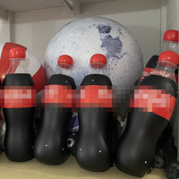 Bouteille géante gonflable en PVC pour la promotion de la marque et les événements publicitaires