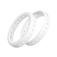 Anneau en silicone à marque privée pour broyeur, accessoire de fumage portable avec logo personnalisé