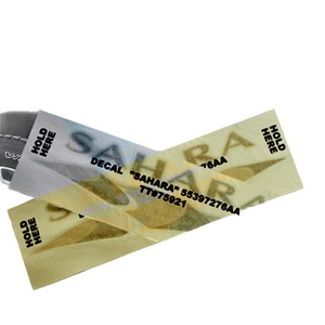 Calcomanía Sahara Fender Dorada 55397276AA con Letras Adhesivas para Jeep Wrangler - Product Image 3