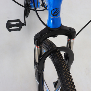 Bicicleta de Montaña Plegable DAURADA <span class=keywords><strong>King</strong></span> Kon de <span class=keywords><strong>26</strong></span> Pulgadas, 21 Velocidades, Frenos de Disco, Cuadro de Acero al Carbono Resistente a Impactos - Product Image 4