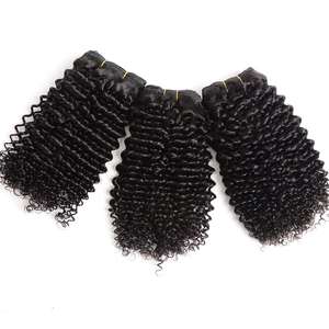 Paquetes <span class=keywords><strong>de</strong></span> Cabello Indio Virgen 100G sin Trama Rizado Afro Kinky a Granel para <span class=keywords><strong>Trenzas</strong></span> Afroamericanas 16 Pulgadas en Stock - Product Image 6