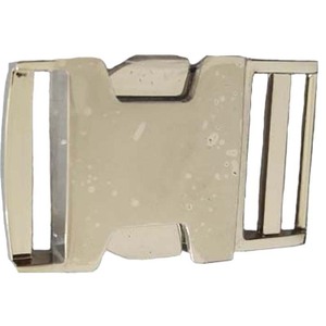 Hebilla de liberación lateral de 25 mm, chapada en metal, duradera, para bolsos - Product Image 2