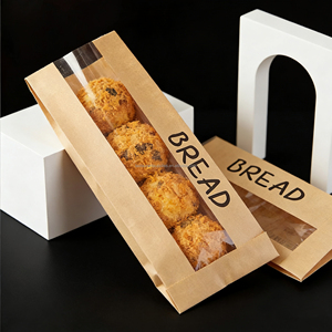 Bolsa de Papel Antigrasa para Empacar Alimentos, Pan y Hamburguesas - Product Image 2