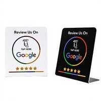 Carte intelligente NFC215 compatible 13,56 MHz en PVC avec logo, OEM ODM, vente en gros, carte NFC personnalisée imprimée pour les avis Google et les programmes de fidélisation