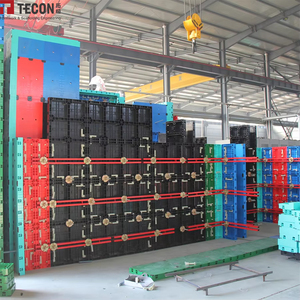 Tecon ABS nhựa ván khuôn Trọng lượng nhẹ tái sử dụng tay thiết lập hệ thống ván khuôn nhựa - Product Image 1