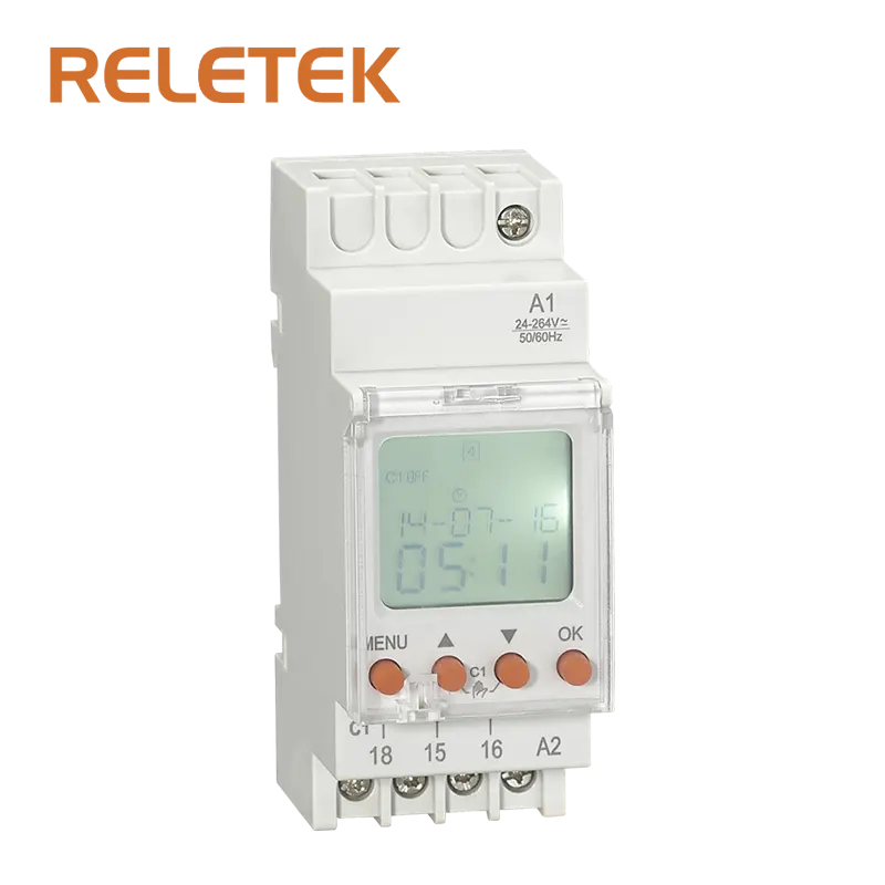 RELETEKタイムリレーサプライヤーRD-TPD1/RD-TPD1Bタイマーデジタル (LCDディスプレイ付き) シングルチャンネルデジタルウィークリータイムスイッチ