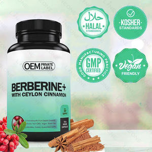 פרטי תווית טבעוני קפסולות berberine תוספת כמוסות בריא - Product Image 2