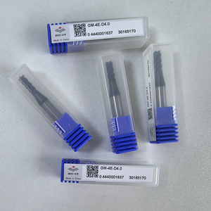 Fresa de Carburo de 4 Filos GM-4E-D4.0 Zcc para CNC con Vástago Recto de Extremo Cuadrado de Alta Velocidad y Recubrimiento Personalizable OEM - Product Image 4