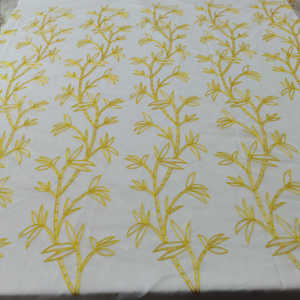 Tela de cortina bordada de hilo de cadena Base <span class=keywords><strong>Granada</strong></span> de gasa con diseños modernos, 100% poliéster, transpirable, gran oferta, personalizable - Product Image 2