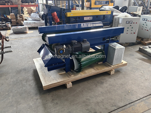 Separatori Magnetici Permanenti ad Alta Intensità QJSS 15000 Gauss Certificati CE ISO Motore Trifase 380V con Cuscinetto e Velocità della Cinghia Regolabile - Product Image 2