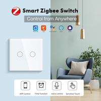 Interrupteur Mural Tactile Connecté Tawoia 1 2 3 4 Gang 10A Europe Zigbee Tuya Alexa pour Maison Intelligente avec Variateur et Rideau, à Wenzhou