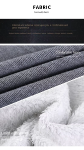 Maglioni Invernali Senza Maniche, Top Caldi Lavorati a Maglia, Pullover Classici con Scollo a V, Gilet Spessi <span class=keywords><strong>da</strong></span> Uomo con Motivo Argyle - Product Image 5