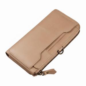 Portefeuille long en cuir de vachette de qualité supérieure pour homme, style professionnel fin et pliable - Product Image 2