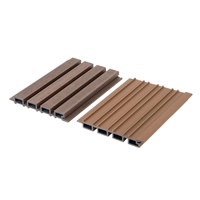 Panneaux de grillage creux WPC modernes pour le commerce extérieur, panneaux décoratifs pour clôtures de jardin et terrasses, projets personnalisés à l'étranger