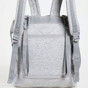 Custom Grey Large Neoprene Diaper Backpack Mommy Baby Essentials <b>Changing</b> Pad Portable Waterproof Outdoor Travel Multi-Function - Product Image 5