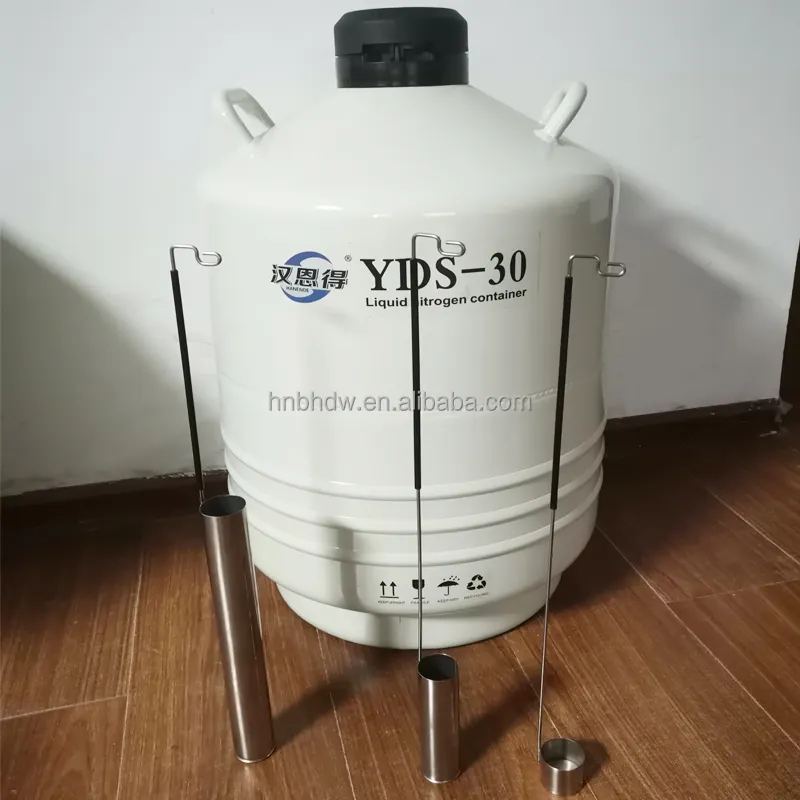 Henan Xinxiang 30/31/34 Liter Ln2 Container Vloeibare Stikstof Tank Gasfles Cryogene Opslag