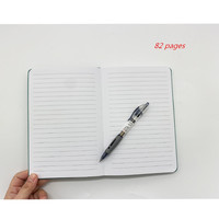 Bloc de notas creativo con Logo personalizado, cuaderno de notas con tapa dura, a prueba de agua, diario, regalo