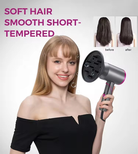 Sèche-cheveux professionnel pliable 2000W pour usage domestique et hôtelier, technologie ionique négative, 3 réglages chaleur/froid, sèche-cheveux portable à main - Product Image 5