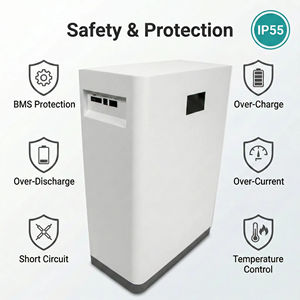 Batería Solar Doméstica de 51.2V LiFePO4 8kWh, Sistema de Almacenamiento de Energía Montado en Pared, RS485 CAN Bus, Fuente de Alimentación de Respaldo Fuera de la Red, Función UPS - Product Image 4