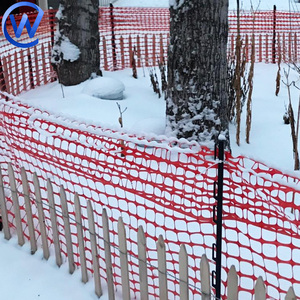 Cam nhựa cảnh báo tuyết an toàn hàng rào Lưới <span class=keywords><strong>Net</strong></span> HDPE polyethylene rào cản lưới khu nghỉ mát trượt tuyết tuyết hàng rào bán - Product Image 2