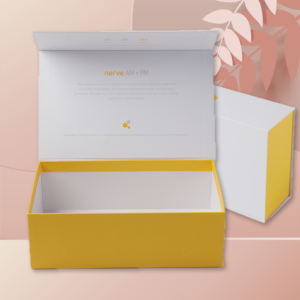 Box Magnetic Custom Private Brand Box Clothing Underwear Magnetic Makeup Cosmetic Gift Ribbon Packaging Delivery Corrugated Shoe Box