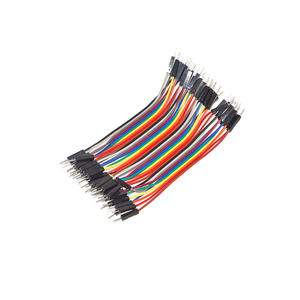 OKY0067 Câbles de liaison mâle-mâle de 10 cm, câble Dupont 40 broches, câble pour breadboard pour Arduino Raspberry Pi - Product Image 5