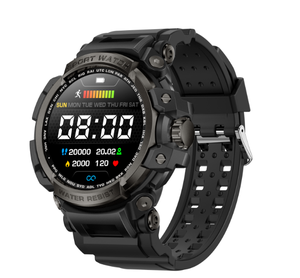 Superventas LC16 Reloj inteligente de 1,32 pulgadas Pantalla de transistor de película delgada de alta definición Rastreador de sueño Reloj despertador Gel de sílice - Product Image 4