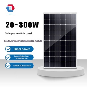 Panneaux solaires monocristallins et polycristallins en silicium 50W-550W 450x350x20mm, système d'alimentation hors réseau, photovoltaïque haute efficacité - Product Image 3