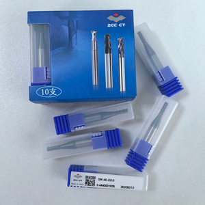 ดอกกัดโซลิดคาร์ไบด์ปลายแบน รุ่น ZCC <span class=keywords><strong>CT</strong></span> GM-<span class=keywords><strong>4E</strong></span> ซีรีส์ GM-<span class=keywords><strong>4E</strong></span>-D1.0 GM-<span class=keywords><strong>4E</strong></span>-D16.0 PM-<span class=keywords><strong>4E</strong></span>-D3.0S-G 4-F  แบบ OEM เคลือบ AlTiN ความแข็ง HRC 65HRC - Product Image 5