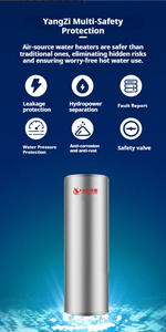 Pompa di Calore Aria-Acqua Monoblocco Inverter DC R290 da 6kW-18kW con Controllo Smart WiFi per Riscaldamento, Raffreddamento e Acqua Calda - Fornitore Yangzi - Product Image 6