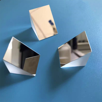 Prisme triangulaire équilatéral optique de bonne qualité d'usine K9 BK7 prisme de réflexion à angle droit enduit