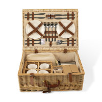 Panier à vin en saule naturel JY Supplies Decoration, idéal pour les fêtes, souvenirs d'Australie, rangement alimentaire, cadeau, panier de pique-nique en osier
