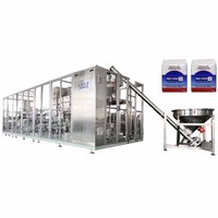 Machine d'emballage automatique de formage, de remplissage et de scellage de sacs sous vide pour la poudre de café, la levure, la farine au prix d'usine