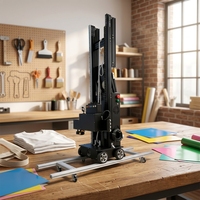 Impresora UV vertical de cerámica para pared con efecto 3D de alta definición, impresora UV para murales, impresión directa en pared