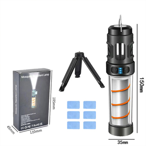 Linterna LED 2 en 1 para Camping y Lámpara Repelente de Mosquitos, Luz Portátil para Exteriores para Camping, Senderismo y Viajes - Product Image 4