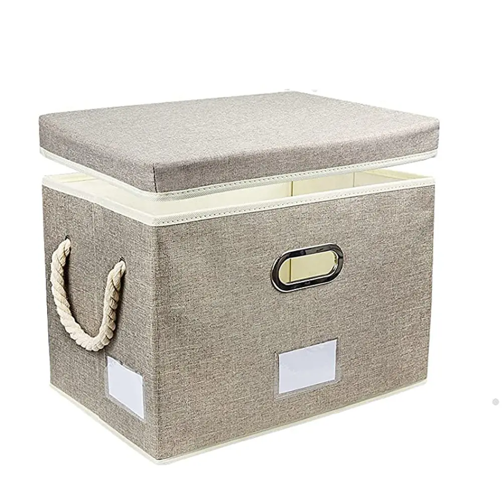 Sconto favorevole Baby Stuff Cube Storage Organizer scatola portaoggetti e contenitori per giocattoli con coperchio scatole portaoggetti in tessuto