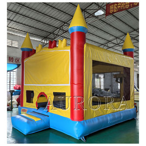 Les sorties dans l'espace de la ville d'amusement de maison de rebond gonflable commerciale de haute qualité pour les tout-petits incluent le ventilateur et les accessoires de réparation - Product Image 2