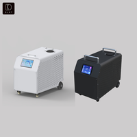 Enfriador de baño de hielo 4 en 1 con Control de aplicación 1KW, 1HP, nueva pantalla LED de 7 pulgadas, recuperación WIFI, inmersión fría refrigerada por aire con bomba de filtro de ozono