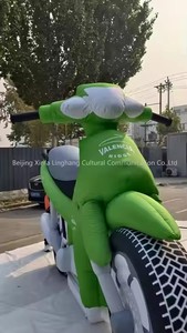 Modèle de moto gonflable en PVC personnalisé, léger et facile à installer, pour les événements ludiques pour enfants et la publicité XFIN-007 Inflatabl - Product Image 2