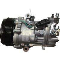 Compresor de poleas 12V PV6 Modelo ACE para Skoda Fabia Volkswagen Polo, nuevo refrigerante R134a, marca Gamela, OE 6R0820803A/B, 1 año de garantía, 110mm