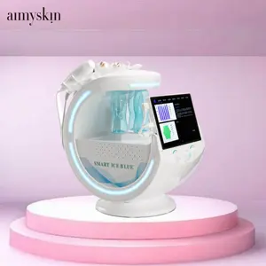 latest portable Intelligent skin analyzer smart ice blue system machine beauty salon equipment