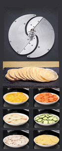 Nueva Cortadora Eléctrica de Verduras y Frutas, Máquina Procesadora de Alimentos para Patatas Fritas, Pepinos y Cebollas en Rodajas con Motor - Product Image 5