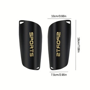 5-mảnh Thiết lập bóng đá thiết bị thể thao ống chân bảo vệ thiết bị dây kéo Ba lô thể thao Băng Polyester-Elastane vớ bóng đá - Product Image 4